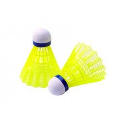 Badminton shuttle nylon set of 6