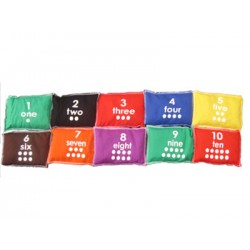Bean bags numbered 1-10